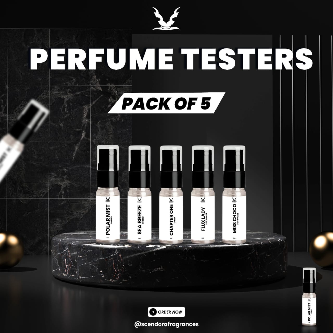 PACK OF 5 | TESTER BOX